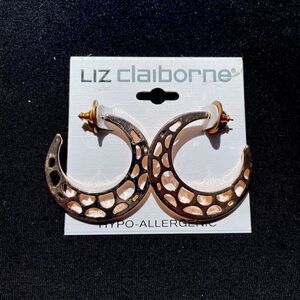 Woman’s hoop earrings